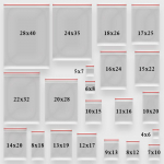 100 tk/pakk korduvsuletavad lukuga kotid, isetihendavad l&auml;bipaistvad plastkotid, toidupakend, korduvsuletav vaakumkott v&auml;rske toidu korraldamiseks 4x6cm-100PCS