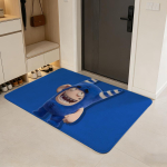 koomiks O-Oddbods P&otilde;randa matt Flanellist Uksematt Libisemiskindel Imav Pestav Siseruumides Kodune Vaip 160cm x 200cm
