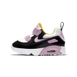 Nike Air Max 90 Takjakinnitusega Madalad Jooksukingad Must Roosa Imikule Ja V&auml;ikelapsele 881924-022 22 black