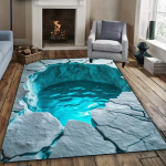 3D Hiiglaslik Vaip L&otilde;he S&uuml;gav Auk Illusioon Optiline Illusioon Elutoa Kaunistus Kingitus Vaip Sobib Kingituseks Emadep&auml;evaks 120x160cm