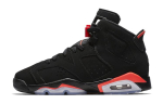 Jordan 6 Retro Black Infrared 2019 GS 384665-060 38 white