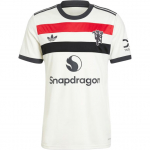 Adidas Manchester United 24/25 kolmas s&auml;rk Off White Meeste topid IY7806 XS