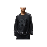 Air Jordan Brooklyni kollegiaalse j&auml;&auml;hokis&auml;rgi must/rauhallik hall/rauhallik hall meeste &uuml;laosa HV0109-010 L black