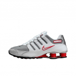 Nike Shox NZ Unisex tossud Valge University-Red-Black-Metallic-Silver 378341-104 41