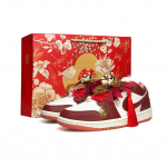 Jordan Air Jordan 1 Vassell Kulumiskindel Kulumiskindel Madal Kaelus Vintage Korvpallijalatsid Unisex Valge Punane DC0774-180(Team974-BOX) 35.5