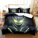 Anime Kamen Rider Zero-One Voodipesu Komplekt Tekikott Voodikomplekt Tekikott Padjap&uuml;&uuml;r Tekk Kuninga Suurus Kuninganna Suurus Poiste T&auml;iskasvanute Voodipesu 135x200cm
