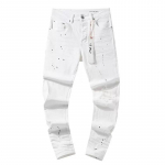 BeatStreet New Jeans Meeste Mood Trend Retro Pesu Graffiti Prindi Parandus Madal V&ouml;&ouml;koht Veniv Skinny N&ouml;&ouml;p Volditud Rebitud Teksap&uuml;ksid 30