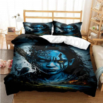 Avatar filmi tr&uuml;kiga kolmeosaline voodipesukomplekt Moodne ese Lastele v&otilde;i t&auml;iskasvanutele Vooditele Tekikatted Padjap&uuml;&uuml;rid Voodipesukomplekt Kingitus 135x200cm