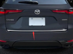 MAZDA CX-60 CX60 2022-2023 2024 2025 jaoks Roostevabast terasest tagaluugi kaunistusliist Tagaluugi katte riba h&otilde;be