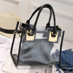 Suured L&auml;bipaistvad Suvised Kotid L&auml;bipaistev Sidurikott Naiste K&auml;ekotid Rihmaga Crossbody Kott &Otilde;lakott Messenger Bag T&uuml;drukute Kingitus must