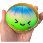Neoon Multi-color Bao Pelmeeni Squishy Aeglaselt T&otilde;usev Stressileevendus M&auml;nguasi Armas Ilme Armas Kuju L&otilde;bus Dekompressioon Pigistatav M&auml;nguasi Peokink