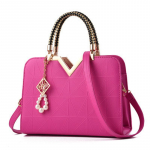 Yogodlnsi s&uuml;gis uus Euroopa ja Ameerika kommiv&auml;rvi stiilis k&auml;ekott Trend Fashion &otilde;lakott Crossbody kott 28.5x12x20cm roosa punane v&auml;rv