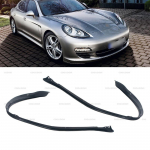 Auto esitulede kummist tihendiriba Porsche Panamera 2010 2011 2012 2013 jaoks Sisekate Esitulede dekoratiivriba kate Left