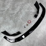Esipamperi Splitter Huul BMW 5. seeriale E60 E61 M Sport 525i 528i 530i 535i 540i 550i 2005-2010 Difuusori Spoiler Kehakomplekt Gloss Black