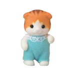 Sylvanian Families Nukk [Beebi Vaherkass] Ni-101 ST M&auml;rgisertifikaat Alates 3. eluaastast M&auml;ngunukk Maja Sylvanian Families EPOCH orange