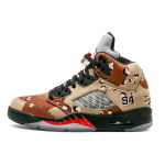 Jordan 5 Retro Supreme Desert Camo 824371-201 43 tuline/k&otilde;rbe