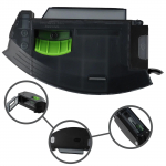 Tolmuanuma IRobotitele Roomba I1/I3, I4, I5, I6, I7+, I7 ja I8 Seeria Robottolmuimejatele Varuosad 20X11Cm China Mainland