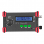L&uuml;hilaine Raadiosaatja-vastuv&otilde;tja 8-ribaline QRP SSB CW Transceiver k&auml;eshoitava mikrofoniga Aluminum alloy