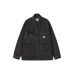 Carhartt WIP S&uuml;damikumustriga Neljataskuline Kitsas Jakk Meeste jakid I032105-89-06 L black