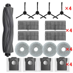 Dreame D20 Ultra / L10s Pro Ultra Heat Robot tolmuimeja asendusosad Peamine rullhari K&uuml;lgmised harjad Filter Mop Tolmukott Set C