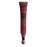 Nyx Professional Makeup Puudripuhver Lippie Huulekreem, Vedel Huulepulk, Mat Viimistlus - Moody black
