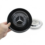 Benz u51 tk 180mm Auto Ratta Keskkatete Komplekt Tarvik Mercedes Benz W204 W205 W222 W223 E260L E320L E300L Muudetud Veljekatted black