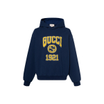 GUCCI tikitud logoga dressipluus 770842-XJF3O-4030 S-No Original Gift Bag Or Gift Box yellow
