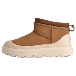 UGG CL ULTRA MINI WEATHER Suede Termilise Fliisiga Vooderdatud, Mitmek&uuml;lgne &Uuml;marotsaline, V&auml;rviline Kestaga L&uuml;hikesed Lumesaapad Meeste 1174196-CWTC 41 brown