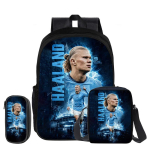 Haaland 3 tk Komplekt Seljakott &Otilde;lakott K&uuml;ljekotid Koolikott Jalgpallit&auml;ht Seljakott laps Mochila Spordikoolikott Laste Kingitus
