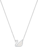 Swarovski s Roadiumiga kaetud Valge Kristalli Ikooniline Luige Kaelakee .ae Mood 5416605 valge