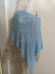 Combhasaki Naiste Kudum Cape Sall L&auml;bipaistev &Uuml;hev&auml;rviline &Otilde;lalt Allak&auml;iv Ebaregulaarne Kolmnurkne &Auml;&auml;r L&otilde;tv Pullover Suvine Rannas Kandmiseks Topid One Size gray