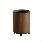 &Uuml;mar pr&uuml;gikast puidus&uuml;&uuml;ga | Moodne, silindriline pr&uuml;gikast, elutuppa M Rattad puuduvad Round M W Wheels_Wood Grain