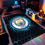 Ehtne MCFC Usuga Vaip Vaip Elutoa Magamistoa Kodu Diivani Kaunistuseks, Laste m&auml;ngimine Libisemisvastane P&otilde;randamatt 70x100cm( 27x39in )