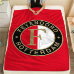 1 tk Feyenoord mustriga flanelltekk, sobib k&otilde;ikideks aastaaegadeks, kodu kaunistamiseks, soojuseks ja mugavuseks, kingitused, p&uuml;hadekingitus 130cm x 150cm