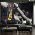 Messi seinavaip, esteetiline tr&uuml;kitud kangast tekk, sobib magamistuppa, elutuppa ja kodukaunistuseks. 180cm x 230cm