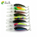 8 tk HENGJIA Long Lip Minnow kalap&uuml;&uuml;gi lantide komplekt 7,6 g s&uuml;vavee kunstlikud k&otilde;vad s&ouml;&ouml;dad 8pc sent as picture