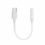 C-t&uuml;&uuml;pi mikro-USB kuni 3,5 mm pesaga AUX k&otilde;rvaklappide k&otilde;rvaklappide adapteri kaabel Huawei jaoks valge