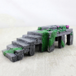 Kivikilpkonn madu &auml;mblik roomaja sammub saarel varjualune peidab varjupaiga koobast