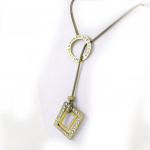 Les Tr&eacute;sors De Lily [C7688] - Collier Sautoir Cr&eacute;ateur 'Queen' Dor&eacute; kuld