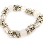 Les Tr&eacute;sors De Lily [D2309] &ndash; valge disainerk&auml;ev&otilde;ru Big Bang Crystal valge