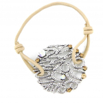 Les Tr&eacute;sors De Lily [E5840] - Bracelet Cr&eacute;ateur 'Amour' Ambre Argent&eacute; h&otilde;be