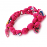 Les Tr&eacute;sors De Lily [J1205] - Bracelet cr&eacute;ateur 'Liberty' fuschia Heleroosa