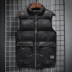 Vest Suur Suurus Meeste Talvine Sulg Puuvill Seisukrae Meeste Paks V&ouml;&ouml;koht 8XL kamuflaaž