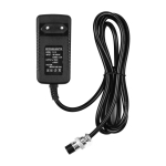Segamiskonsooli mikseri toiteallika vahelduvvooluadapter 15 V 230 mA universaalne 4-kontaktiline &uuml;mmargune pistik 16 jaoks EU Plug must