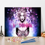 DIY maalimine numbrite j&auml;rgi Digitaalne &otilde;limaal Hobid &Otilde;limaal Kujutav kunst Numbrite maalimine Kodukaunistuse numbrid &Otilde;limaal 40x50cm no frame