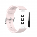 Huawei k&auml;ekellale Fit Silikoonist asendusrihma randmepael Kellarihm Huawei Fit TIA-B09/TIA-B19 Sport jaoks Randmepaela k&auml;ev&otilde;ru Huawei watch Fit