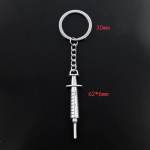 Moodne v&otilde;tmehoidja 62x6mm arsti s&uuml;stal ripatsid DIY meeste ehted auto v&otilde;tmehoidja r&otilde;nga hoidja suveniir kingituseks h&otilde;be