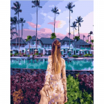 5D DIY Teemantmaal Maastik Rhinestone Pilt Pariisi Eiffeli torn Teemanttikandid Mosaiik Kunst Kingitus Kodukaunistuse komplektid Full Round 20x30CM