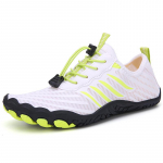 Quick Dry Aqua Shoes meestele Naiste libisemiskindlad veespordijalatsid Unisex hingavad kerged kahlamistossud snorgeldamiseks ujumiseks 43 valge