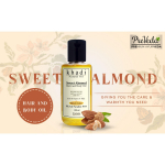KHADI LOODUSLIK MAGUSMANDLI&Otilde;LI SWEET ALMOND OIL, 100ML